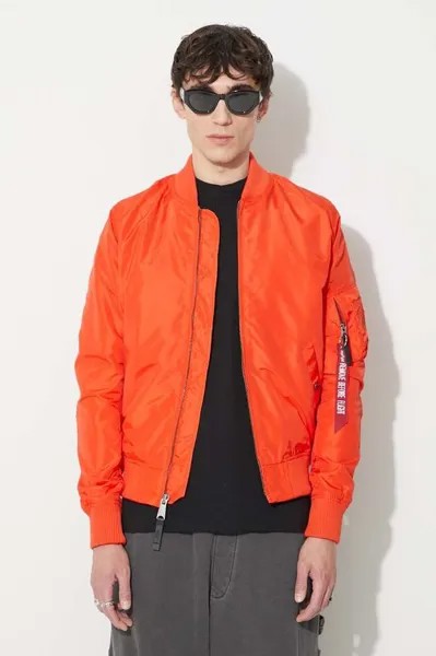 Куртка-бомбер MA-1 TT Alpha Industries, оранжевый