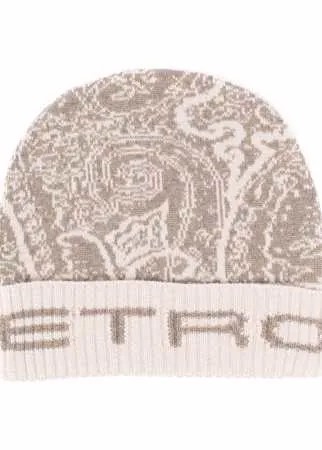 ETRO шапка бини с узором пейсли