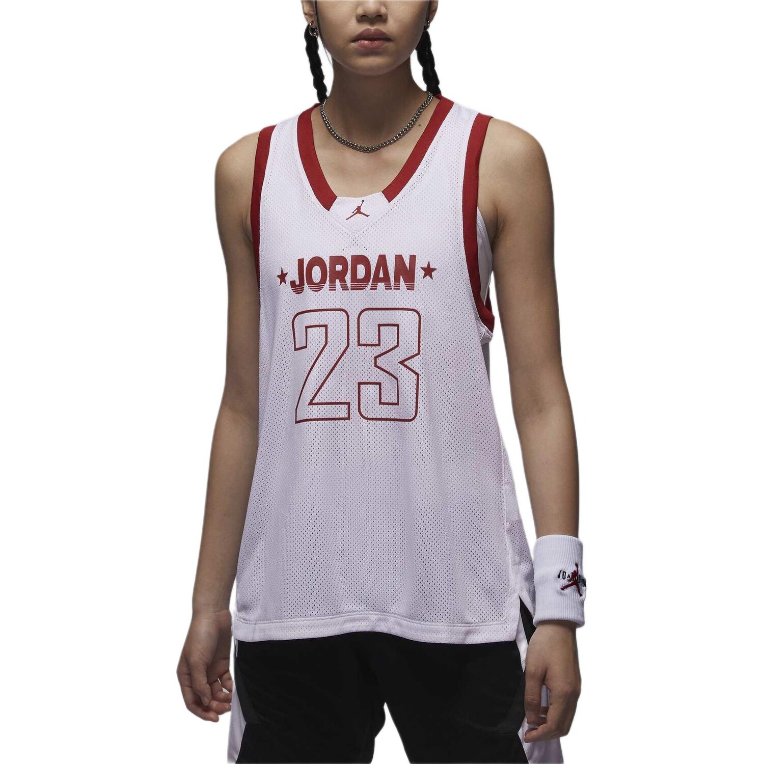 23 Жилет женский белый Jordan