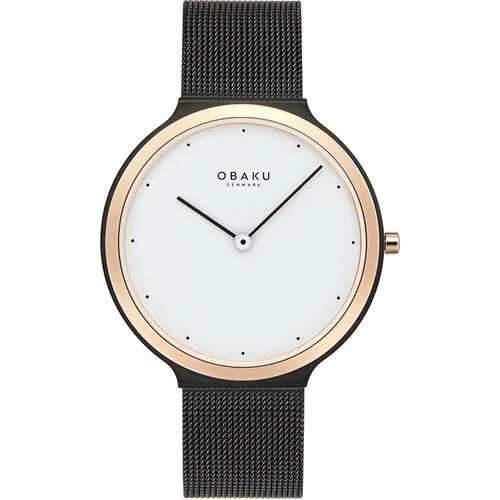 Наручные часы OBAKU Часы Obaku V269LXMWMB, белый