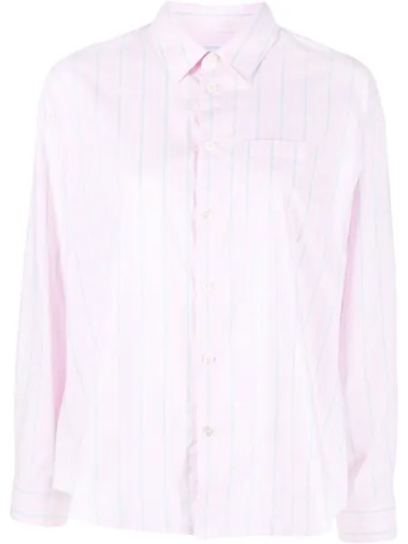 A.P.C. рубашка с длинными рукавами, розовый