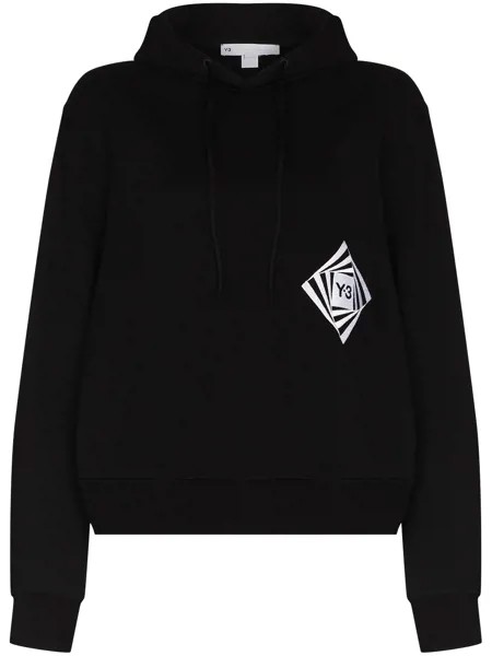 Y-3 худи с принтом Optimistic Illusions
