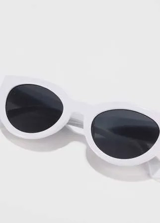 Двухцветные солнцезащитные очки