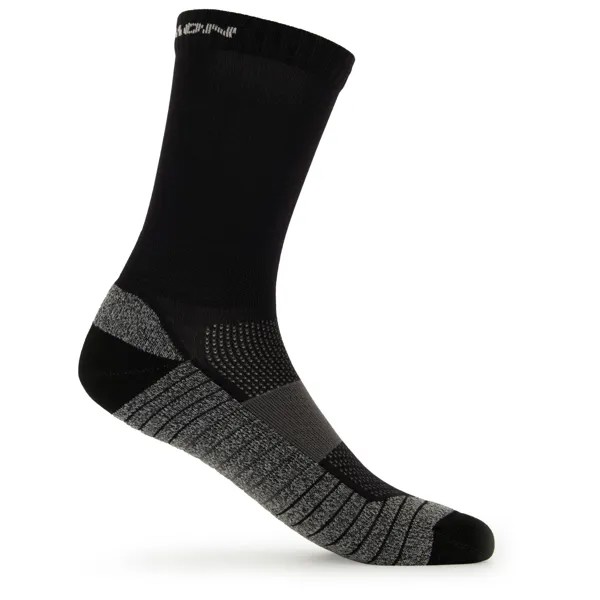 Носки для бега Salomon Aero Crew, цвет Black/Ebony/Pearl Blue