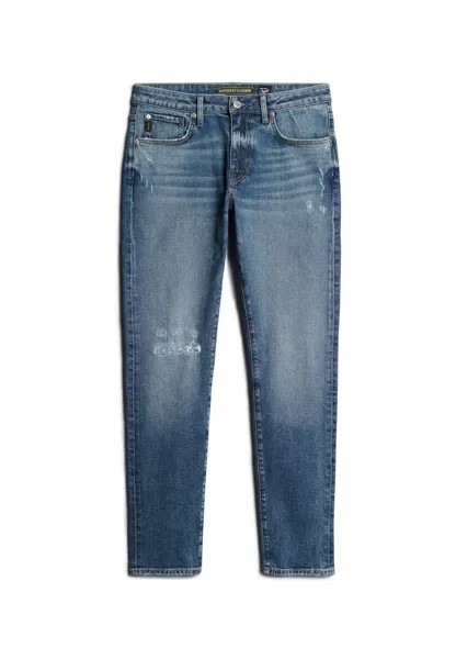 Джинсы узкого кроя Superdry, синий