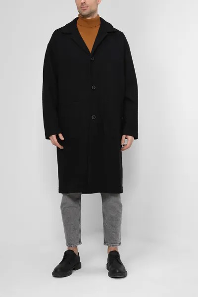 Пальто мужское Marc O’Polo 229 6201 71012 черное 48 RU