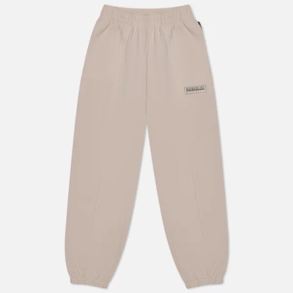 Женские брюки Napapijri Morgex Fleece бежевый, Размер XS