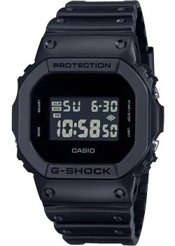 Японские наручные  мужские часы Casio DW-5600UBB-1. Коллекция G-Shock