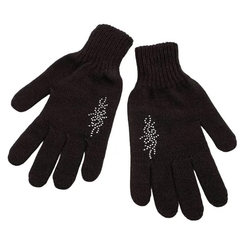 Перчатки  зимние, размер 7, черный