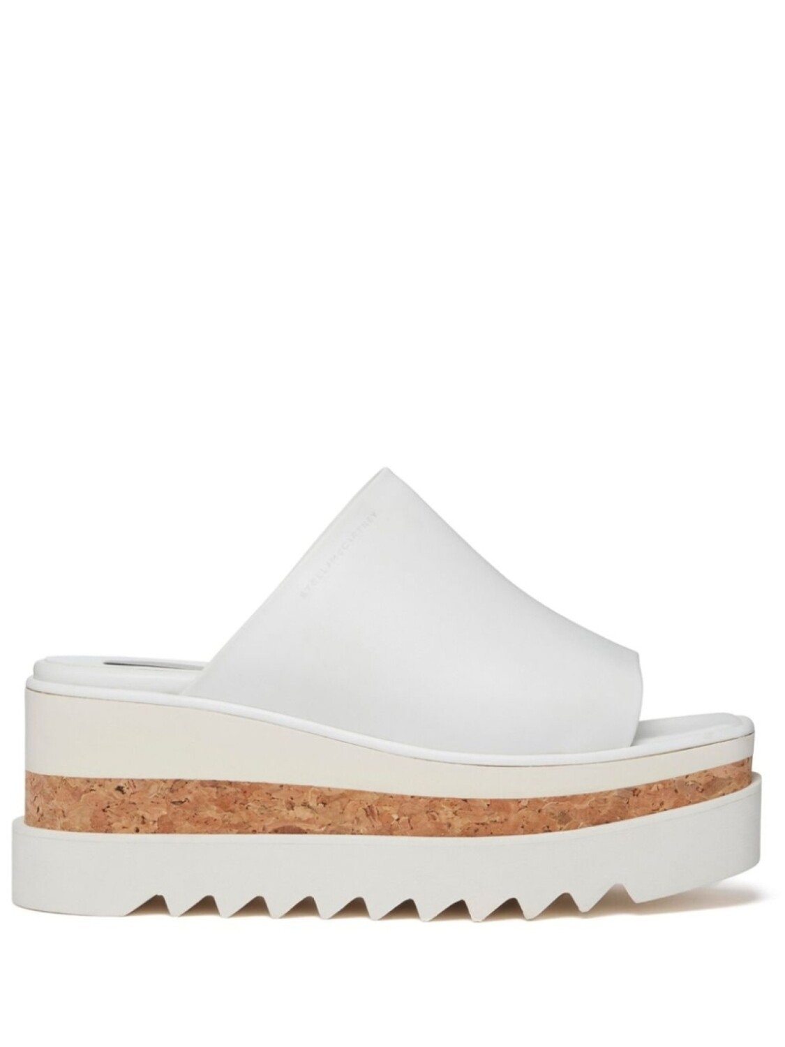 Stella McCartney босоножки Sneak-Elyse на платформе, белый