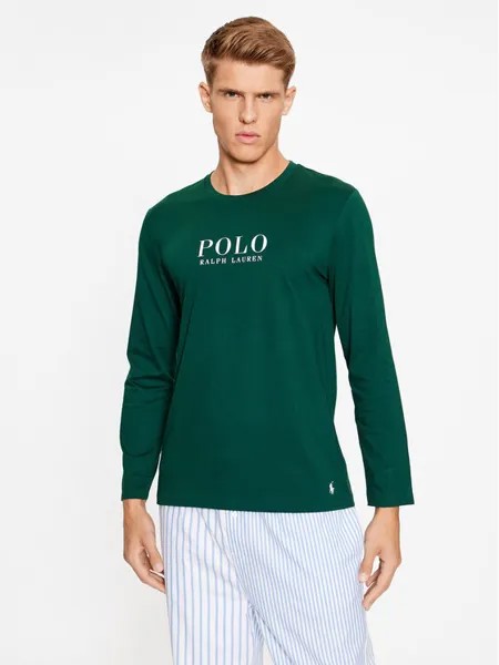 Пижамная футболка стандартного кроя Polo Ralph Lauren, зеленый