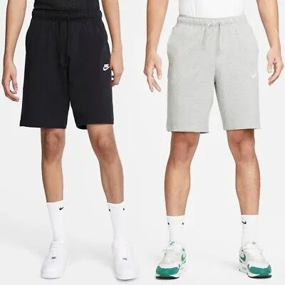 Мужские шорты Nike Sportswear Club NSW Спортивные штаны из 100 % хлопка Повседневные штаны