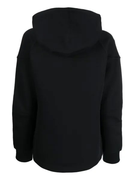 Nike флисовое худи, черный