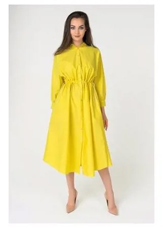 Платье Imperial A9990105F женское Цвет Желтый Однотонный р-р 40-42 XS
