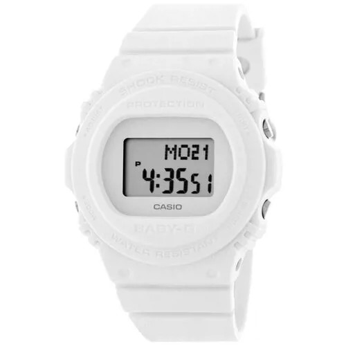 CASIO | BABY-G BGD-570-7E женские японские наручные часы с секундомером, будильником, календарем и высокой водозащитой