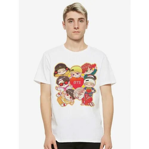 Футболка Design Heroes, размер S, белый
