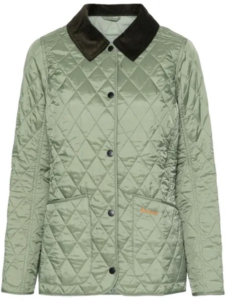 Barbour стеганая куртка Annandale, зеленый