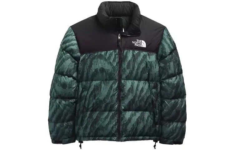 Коллекция 1996 года, пуховик мужской, зеленый The North Face, зеленый