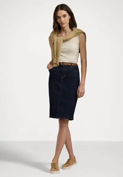 Юбка-карандаш DENIM SKIRT Ralph Lauren, синий