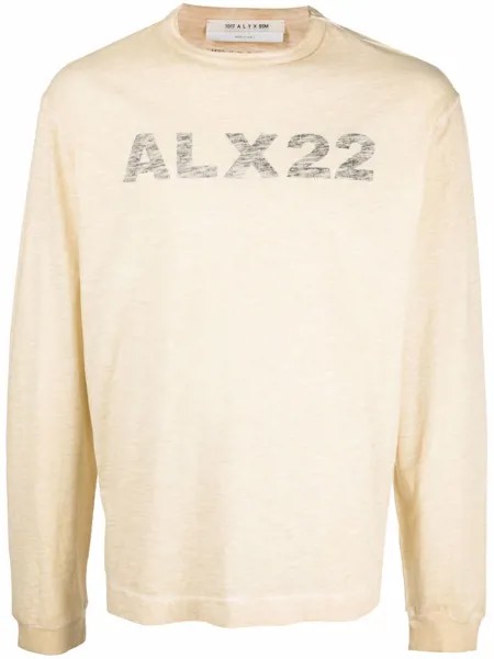1017 ALYX 9SM logo-print long-sleeve T-shirt