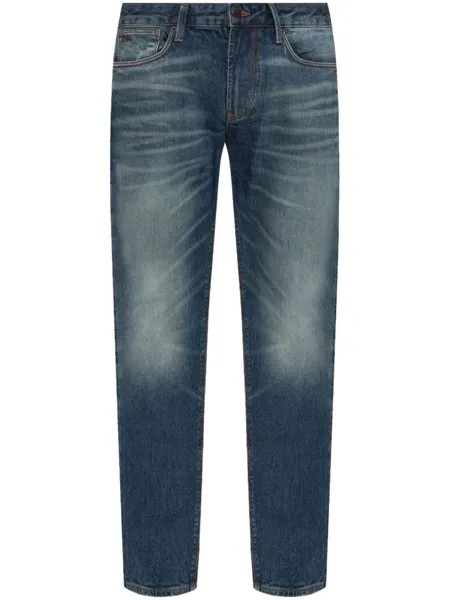 Emporio Armani джинсы облегающего кроя J06, синий