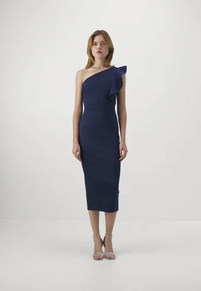 Коктейльное/праздничное платье PENNY ASYMMETRIC MIDI WAL G., цвет navy blue