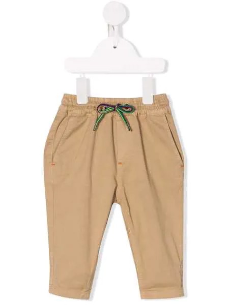 Paul Smith Junior брюки чинос с кулиской