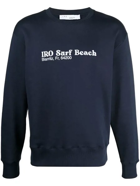 IRO толстовка с надписью Surf Beach