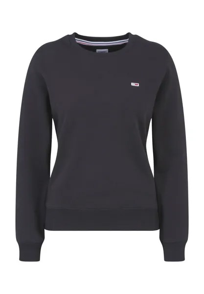 Женская толстовка с круглым вырезом TOMMY Jeans, цвет Bds Black