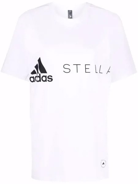 Adidas by Stella McCartney футболка с логотипом