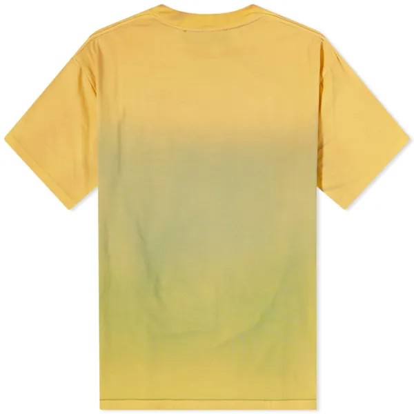 Acne Studios Enrik Большая футболка Grateful Sun, желтый