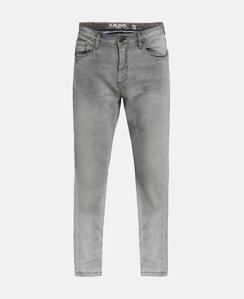 Прямые джинсы Sublevel, серый
