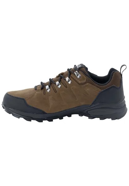 Полуботинки Refugio Texapore Low M Jack Wolfskin, цвет brown / phantom