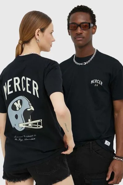 Хлопковая футболка Mercer Amsterdam, черный