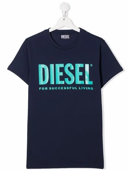 Diesel Kids футболка с логотипом