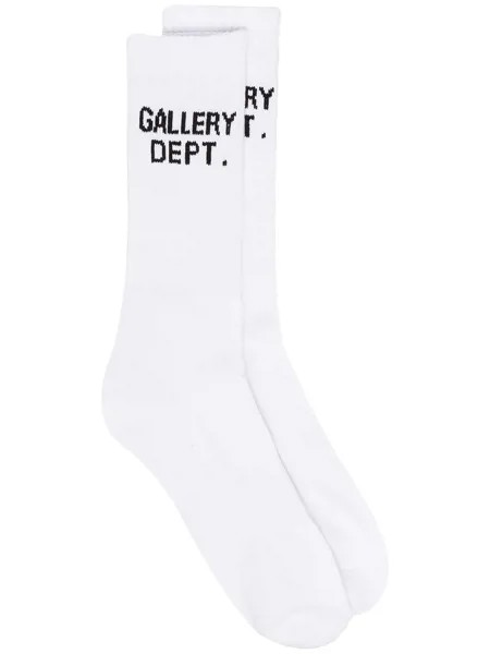 GALLERY DEPT. носки в рубчик с логотипом