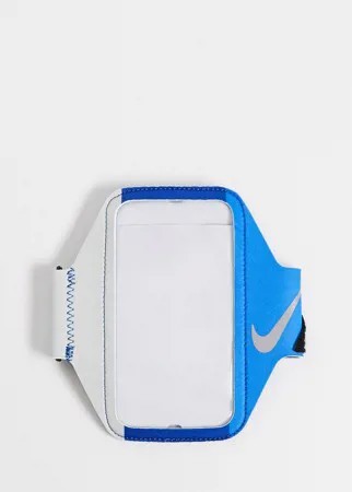 Синий браслет на предплечье Nike Training Lean-Черный