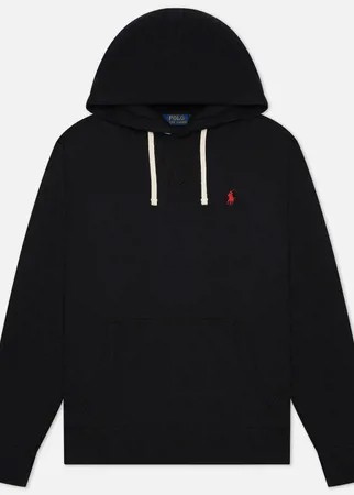 Мужская толстовка Polo Ralph Lauren Embroidered Pony Fleece Hoodie, цвет чёрный, размер XL