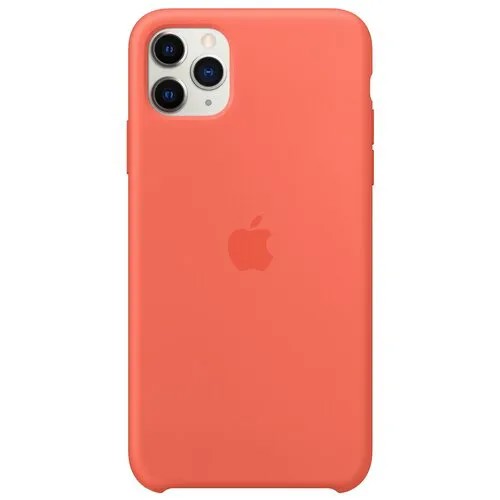 Чехол-накладка Apple силиконовый для iPhone 11 Pro Max спелый клементин