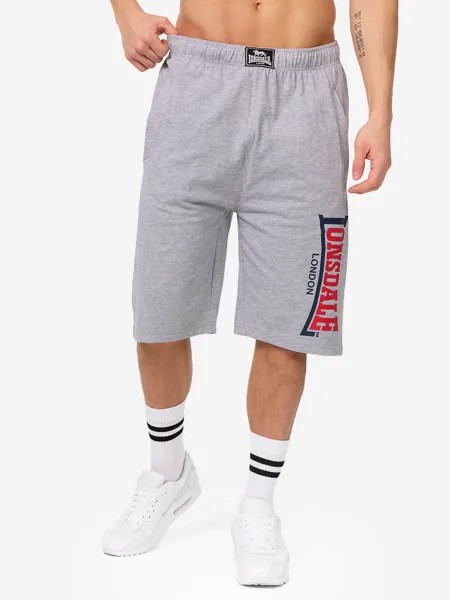 Шорты мужские LONSDALE LOGO JAM, Серый