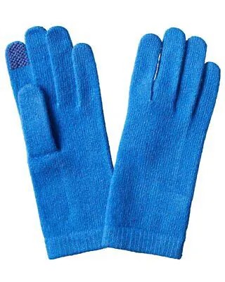 Женские перчатки Portolano из кашемира, синие