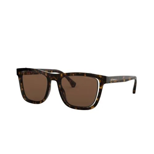 [EA4126F-5089/73_51] Мужские прямоугольные солнцезащитные очки Emporio Armani