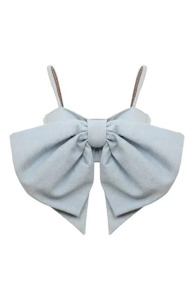 Джинсовый топ Nina Ricci