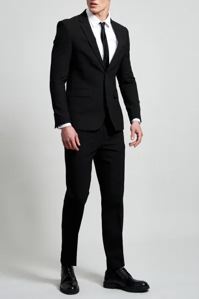 Черный пиджак Slim Fit Essential Burton, черный
