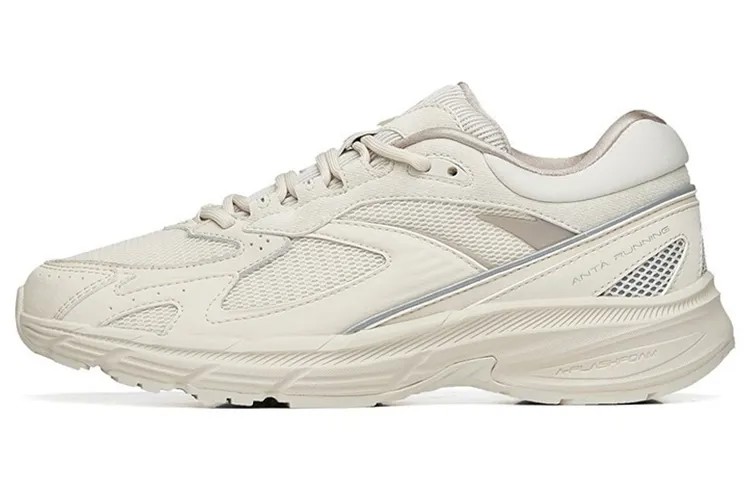 ANTA Running Collection Lifestyle Shoes Women's Low-top Mud Ash/iron Man Ash