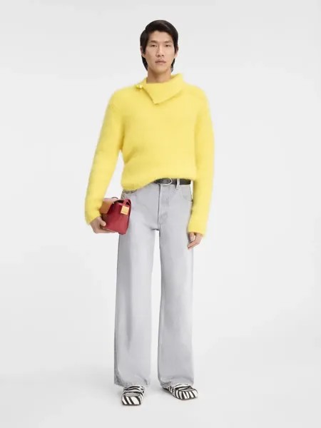 Джемпер из мохера Ле Марина Jacquemus, желтый