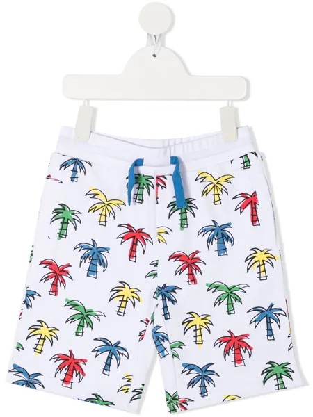 Stella McCartney Kids спортивные шорты Doodly Palms