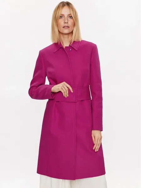 Переходное пальто стандартного кроя Ted Baker, розовый