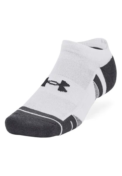 Носки Unisex Performance Tech 3-Pack No Show Socks Under Armour, цвет weiss