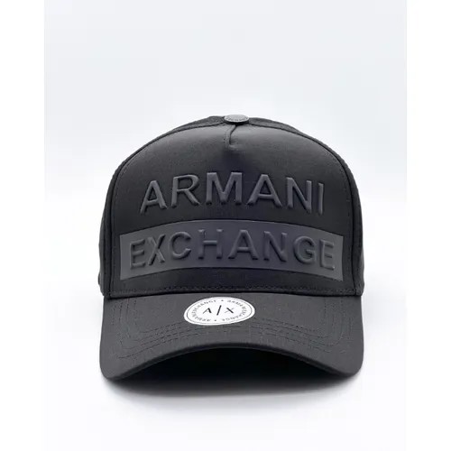 Бейсболка ARMANI, размер OneSize, черный